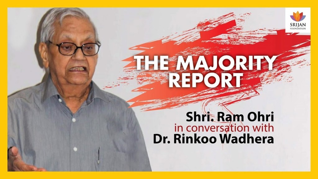 Read more about the article The Majority Report — Ram Ohri In Conversation With Rinkoo Wadhera