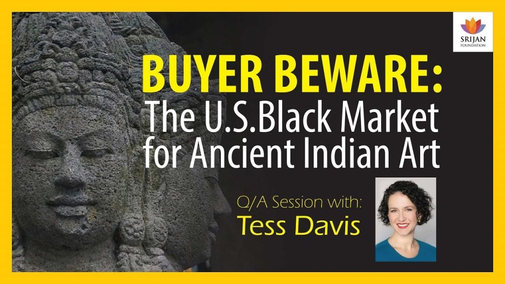 Read more about the article [Q/A] Buyer Beware: The US Black Market For Ancient Indian Art — A Talk By Tess Davis