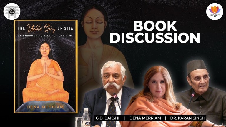 Read more about the article Book Discussion The Untold Story of Sita | Dena Merriam | G.D. Bakshi | Dr. Karan Singh