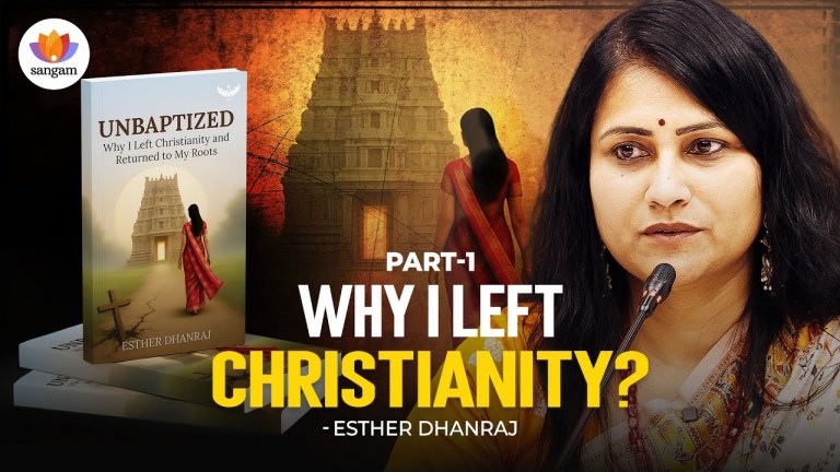 Read more about the article Why I Left Christianity? | Esther Dhanraj