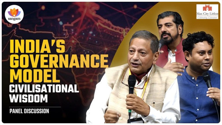 Read more about the article India and the Art of Governance: A Civilisational Continuum | Panel Discussion | Dr. Sanjeev Chopra | Dr. Hindol Sengupta | Sandeep Unnithan