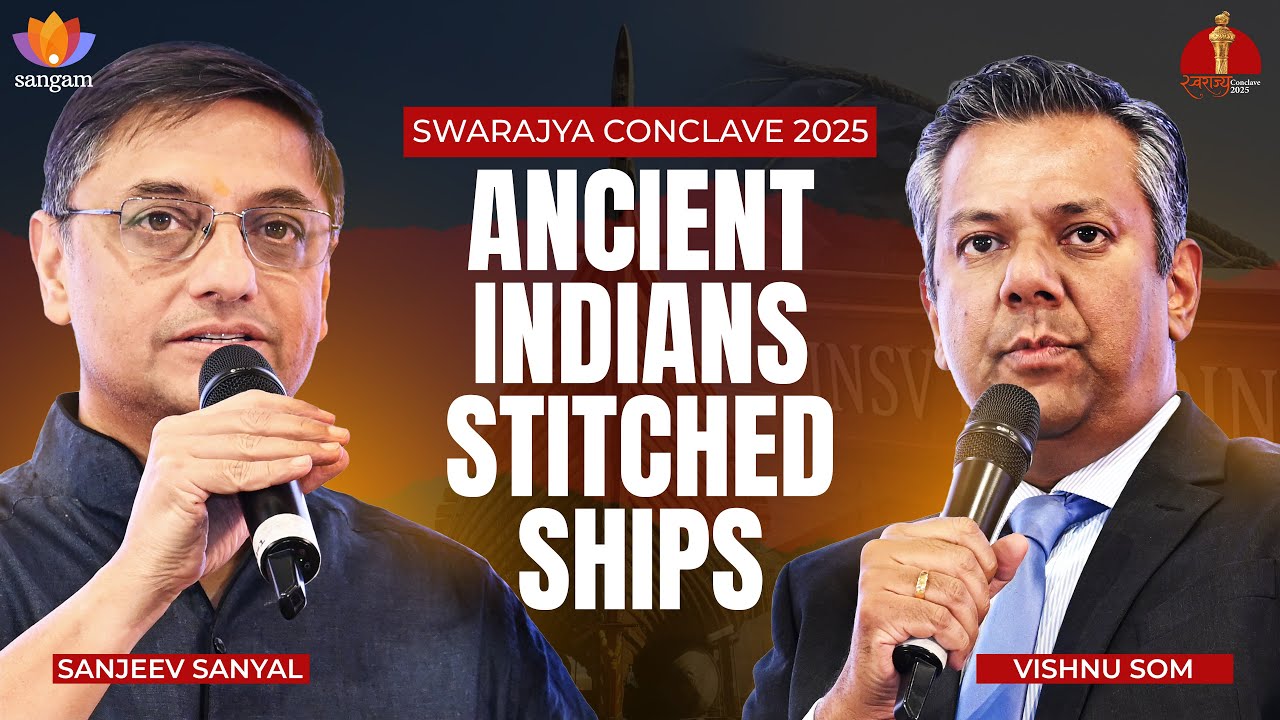 India’s Stitched Ship: Built Without Nails. Sails Across Oceans | Sanjeev Sanyal | Vishnu Som