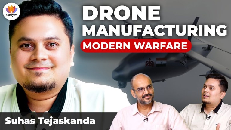 Read more about the article India’s First Private Combat Drone: Breaking China’s Monopoly | Suhas Tejaskanda