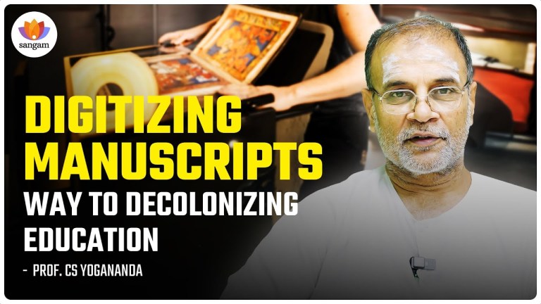 Read more about the article Decolonising Education: Digitizing Indian Knowledge in Vernacular Languages | Prof. C.S. Yogananda