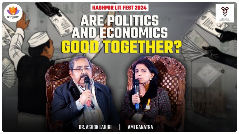 Read more about the article Kashmir LitFest | Bharat: The Politics & Economics of Progress | Dr. Ashok Lahri | Ami Ganatra |